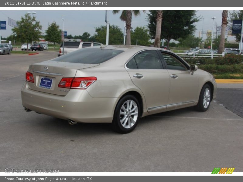 Satin Cashmere Metallic / Parchment 2011 Lexus ES 350