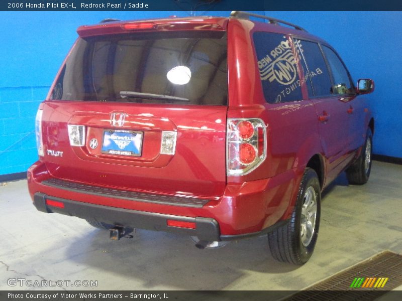 Redrock Pearl / Saddle 2006 Honda Pilot EX-L
