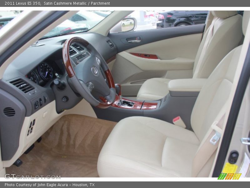 Satin Cashmere Metallic / Parchment 2011 Lexus ES 350
