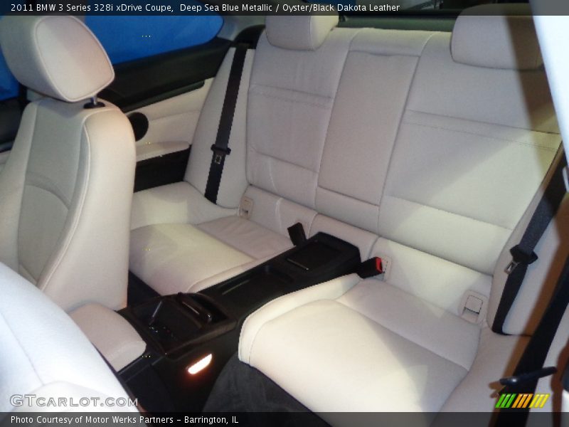 Deep Sea Blue Metallic / Oyster/Black Dakota Leather 2011 BMW 3 Series 328i xDrive Coupe