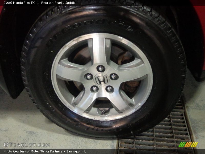 Redrock Pearl / Saddle 2006 Honda Pilot EX-L