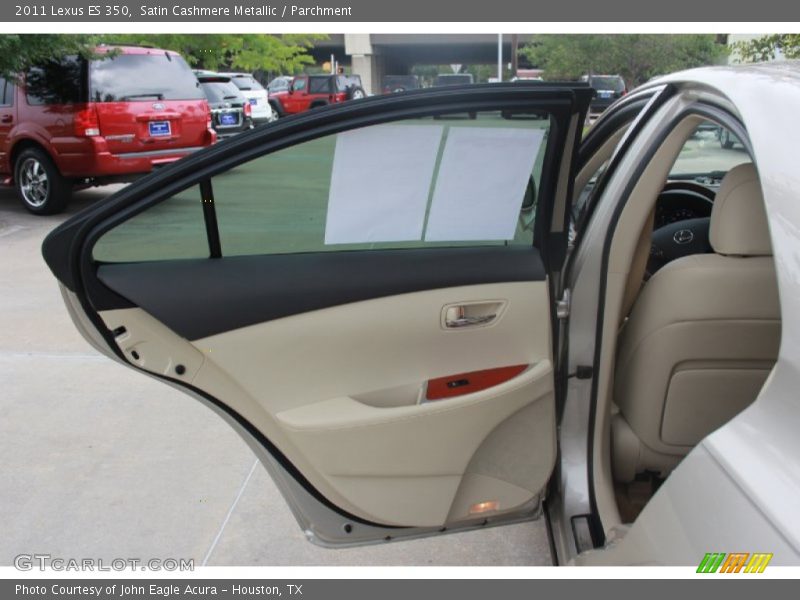 Satin Cashmere Metallic / Parchment 2011 Lexus ES 350