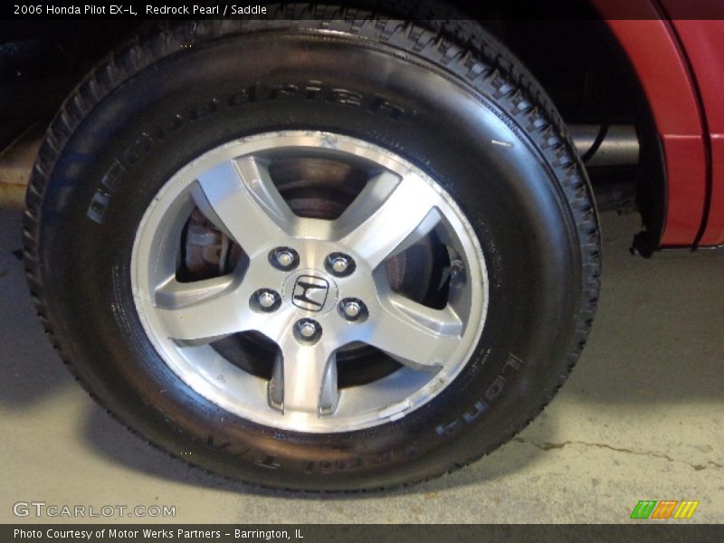 Redrock Pearl / Saddle 2006 Honda Pilot EX-L