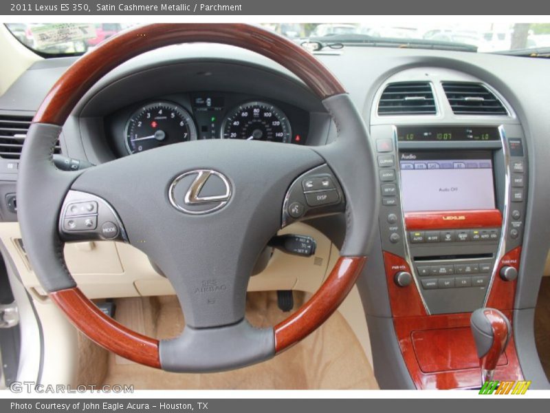 Satin Cashmere Metallic / Parchment 2011 Lexus ES 350