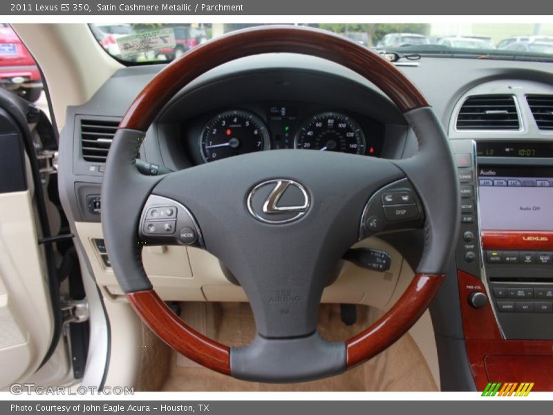 Satin Cashmere Metallic / Parchment 2011 Lexus ES 350