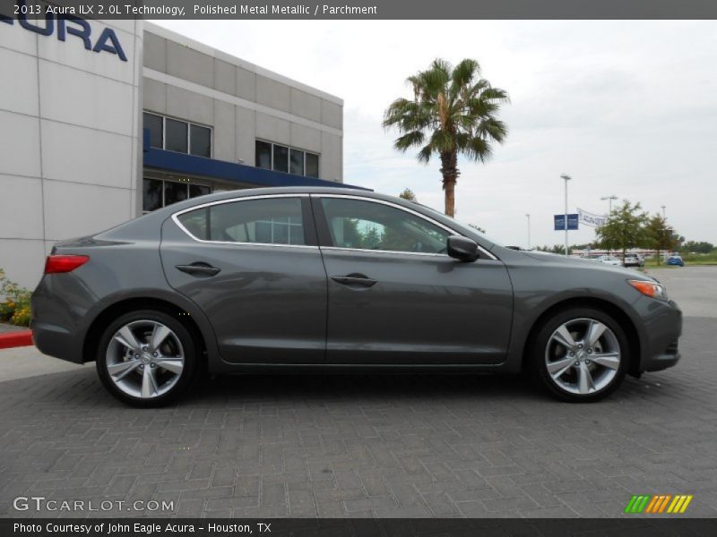 Polished Metal Metallic / Parchment 2013 Acura ILX 2.0L Technology