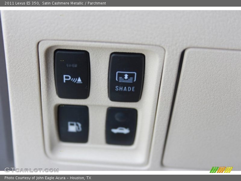 Satin Cashmere Metallic / Parchment 2011 Lexus ES 350