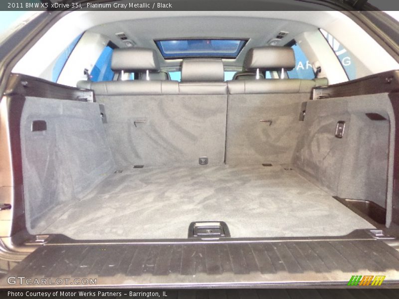 Platinum Gray Metallic / Black 2011 BMW X5 xDrive 35i