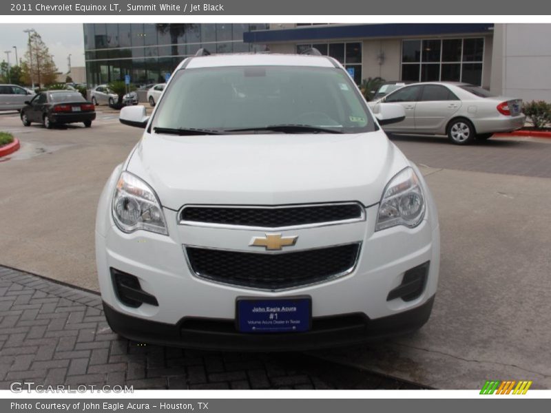 Summit White / Jet Black 2011 Chevrolet Equinox LT