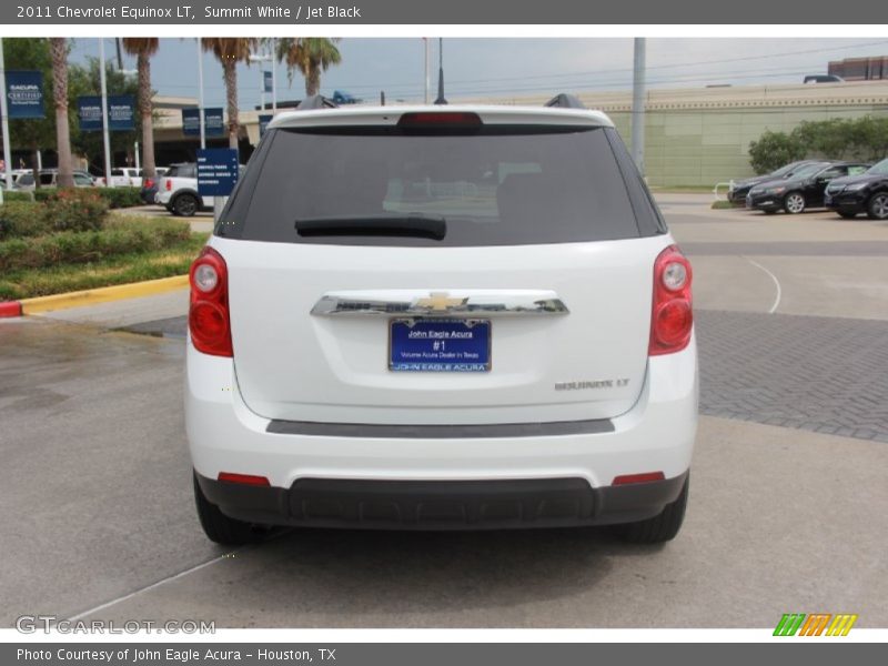Summit White / Jet Black 2011 Chevrolet Equinox LT