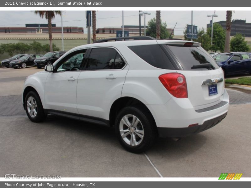 Summit White / Jet Black 2011 Chevrolet Equinox LT