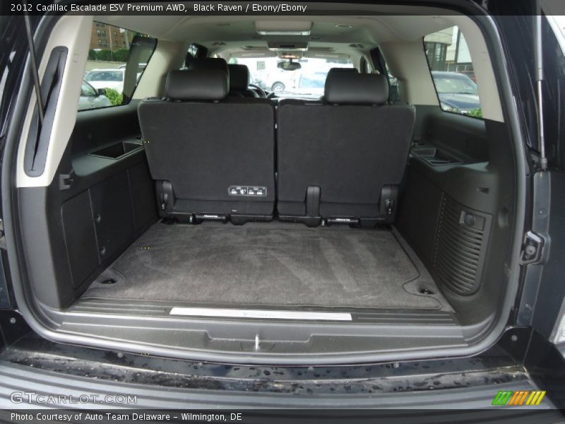  2012 Escalade ESV Premium AWD Trunk
