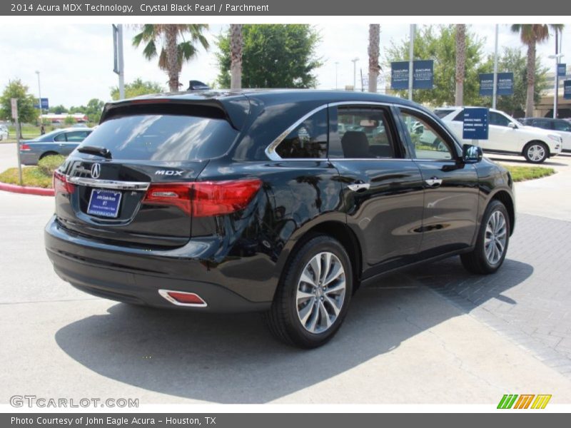 Crystal Black Pearl / Parchment 2014 Acura MDX Technology