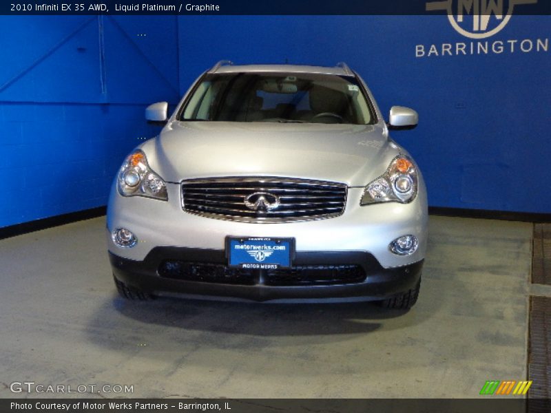 Liquid Platinum / Graphite 2010 Infiniti EX 35 AWD