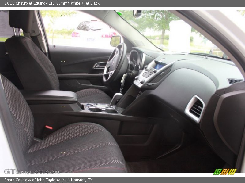 Summit White / Jet Black 2011 Chevrolet Equinox LT