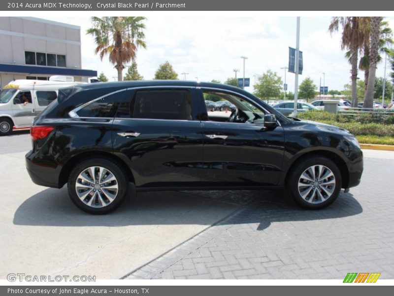 Crystal Black Pearl / Parchment 2014 Acura MDX Technology