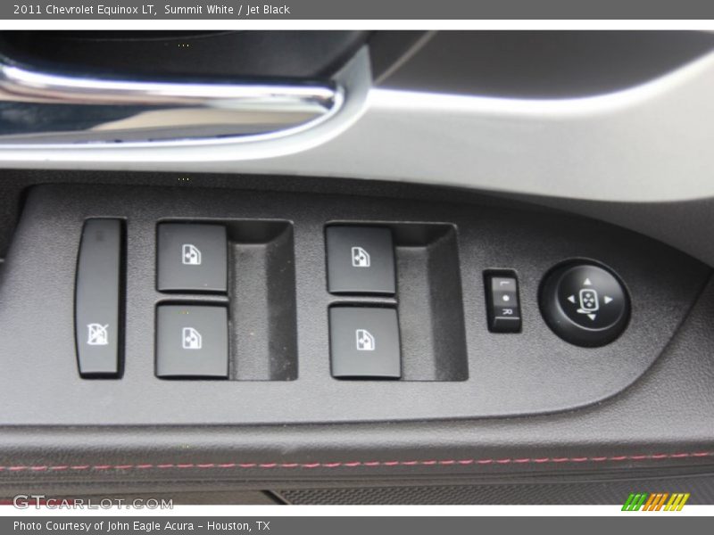 Summit White / Jet Black 2011 Chevrolet Equinox LT