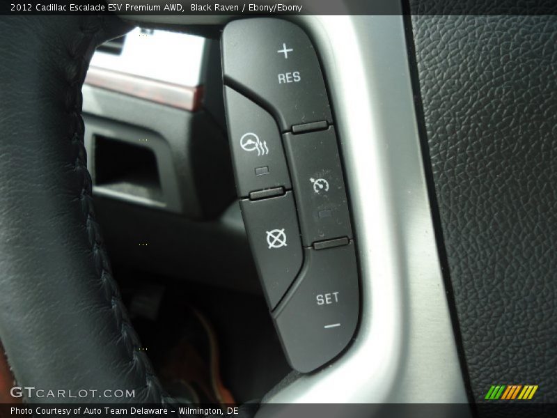 Controls of 2012 Escalade ESV Premium AWD