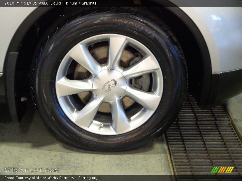 Liquid Platinum / Graphite 2010 Infiniti EX 35 AWD