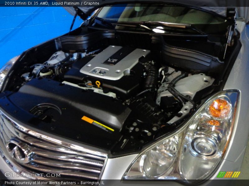 Liquid Platinum / Graphite 2010 Infiniti EX 35 AWD