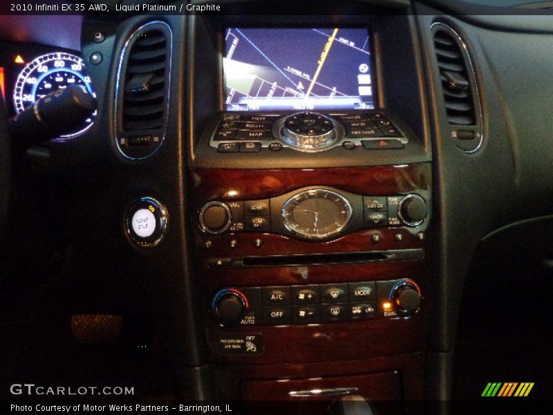 Liquid Platinum / Graphite 2010 Infiniti EX 35 AWD