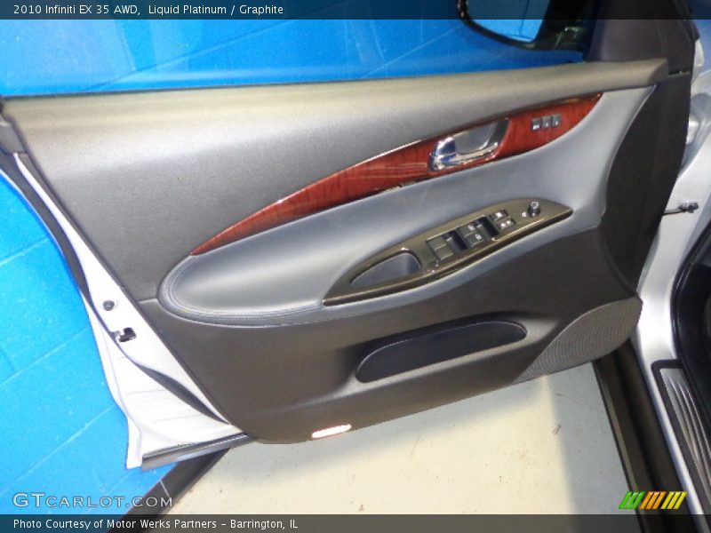 Liquid Platinum / Graphite 2010 Infiniti EX 35 AWD