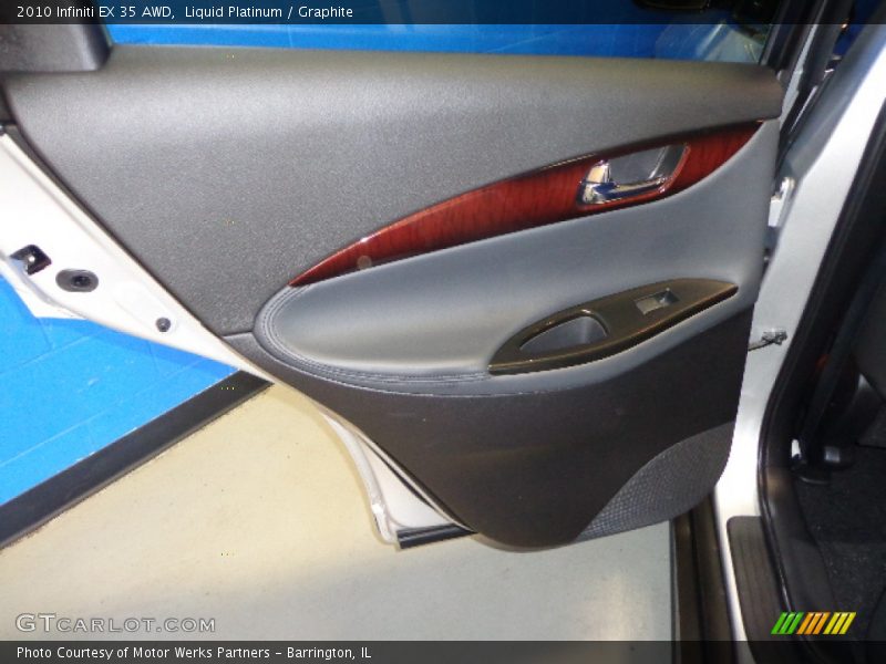 Liquid Platinum / Graphite 2010 Infiniti EX 35 AWD