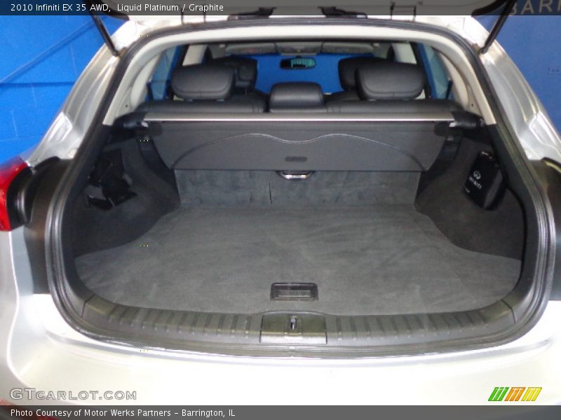 Liquid Platinum / Graphite 2010 Infiniti EX 35 AWD