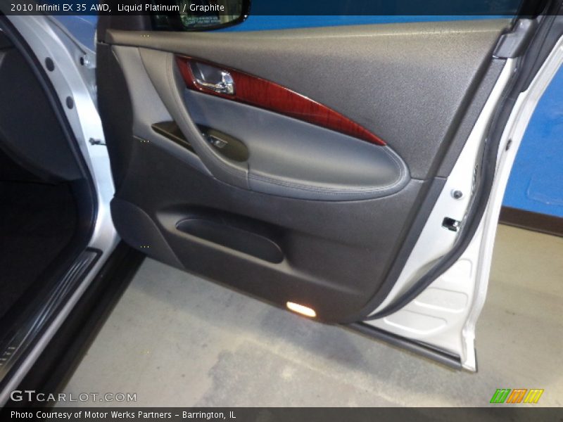 Liquid Platinum / Graphite 2010 Infiniti EX 35 AWD