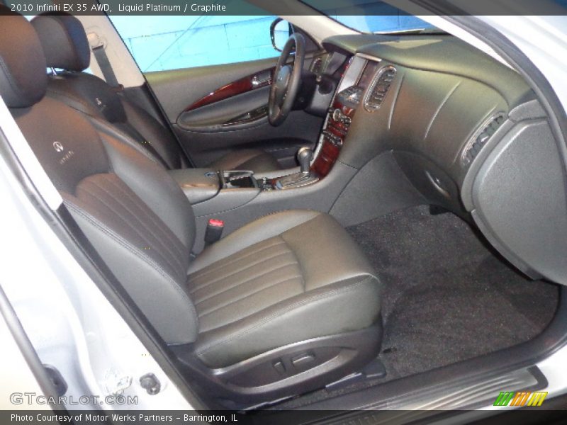 Liquid Platinum / Graphite 2010 Infiniti EX 35 AWD
