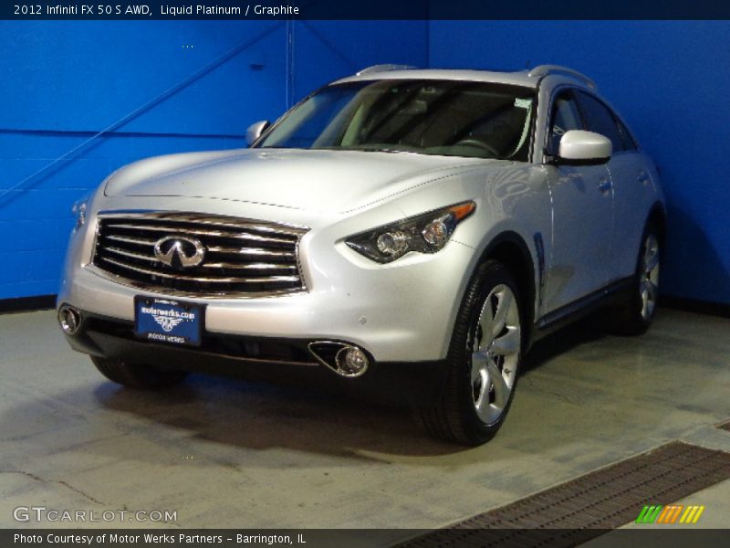 Liquid Platinum / Graphite 2012 Infiniti FX 50 S AWD