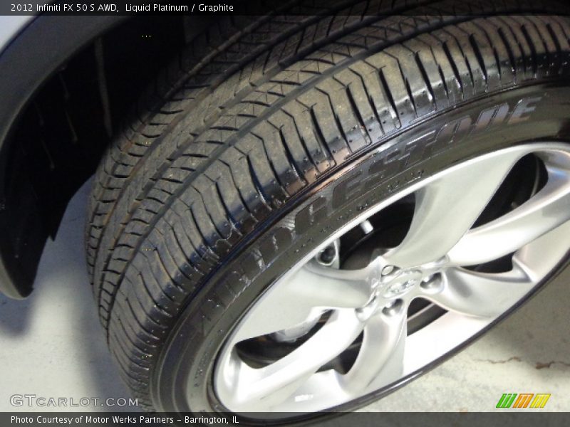 Liquid Platinum / Graphite 2012 Infiniti FX 50 S AWD