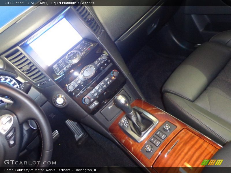 Liquid Platinum / Graphite 2012 Infiniti FX 50 S AWD