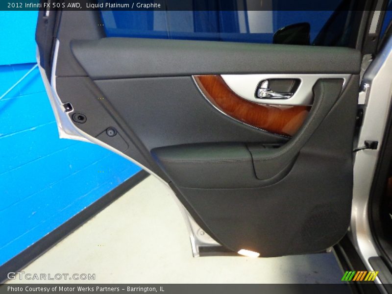 Liquid Platinum / Graphite 2012 Infiniti FX 50 S AWD