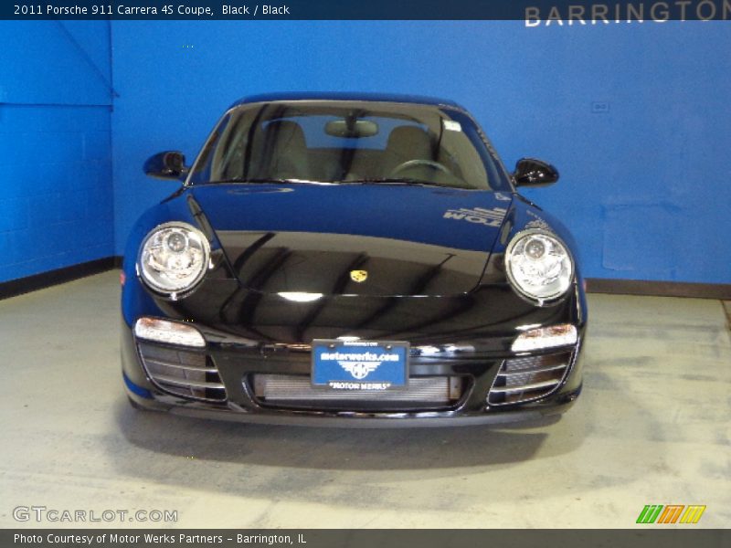 Black / Black 2011 Porsche 911 Carrera 4S Coupe