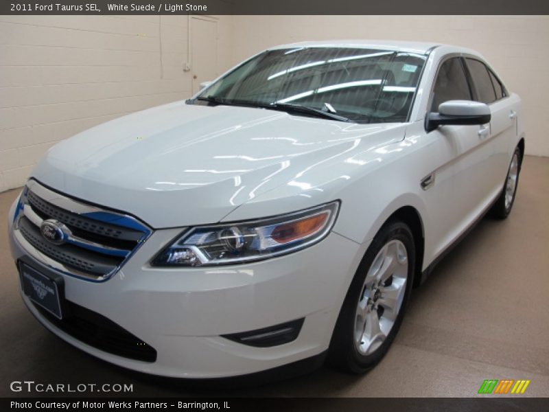 White Suede / Light Stone 2011 Ford Taurus SEL