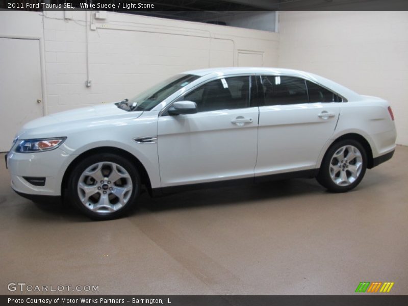 White Suede / Light Stone 2011 Ford Taurus SEL
