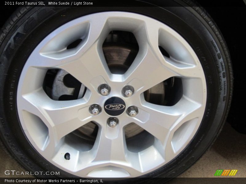 White Suede / Light Stone 2011 Ford Taurus SEL