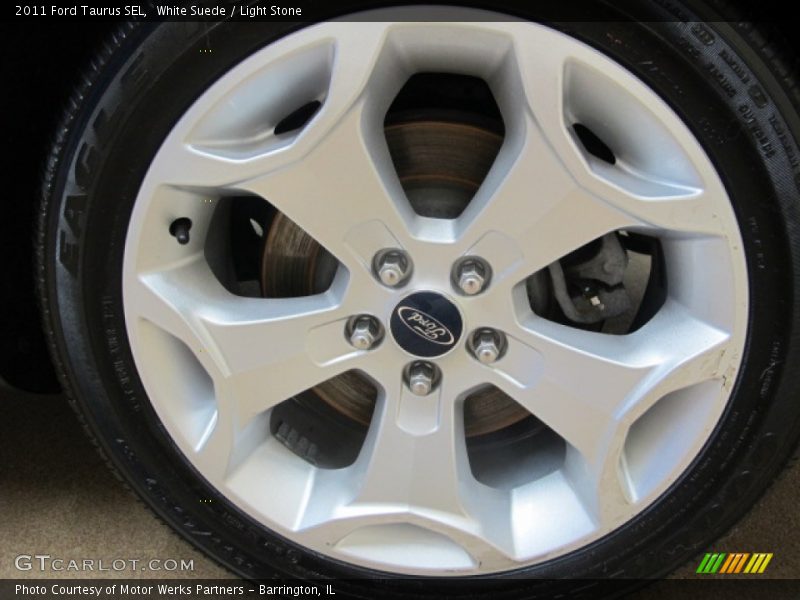 White Suede / Light Stone 2011 Ford Taurus SEL