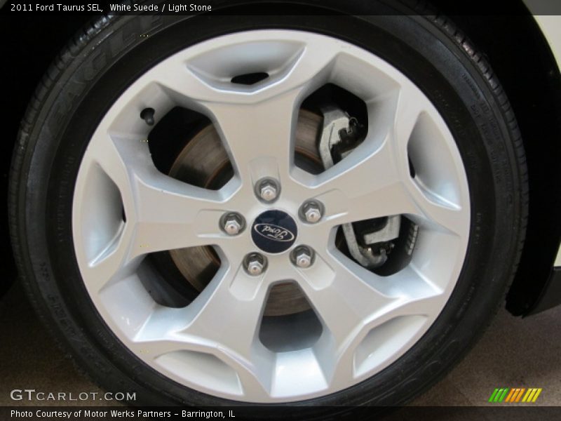 White Suede / Light Stone 2011 Ford Taurus SEL