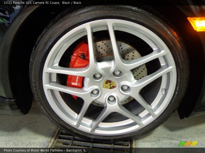 Black / Black 2011 Porsche 911 Carrera 4S Coupe