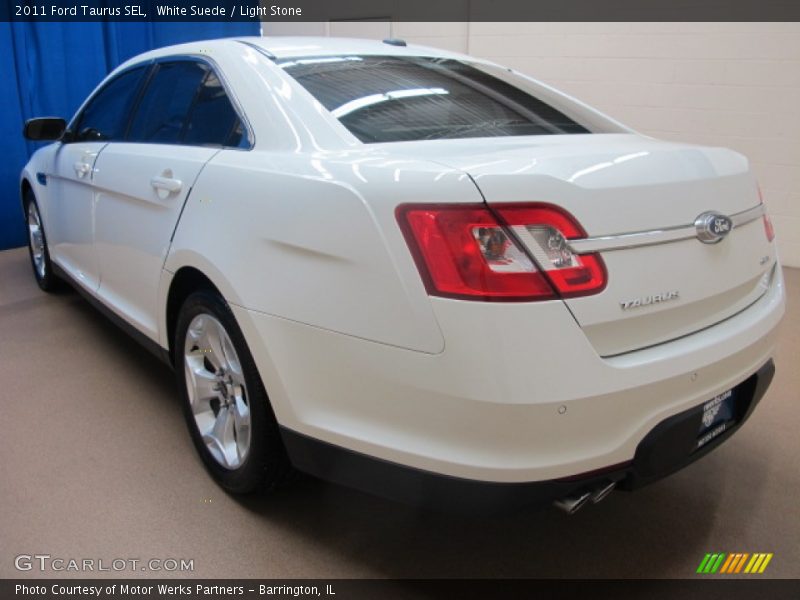 White Suede / Light Stone 2011 Ford Taurus SEL