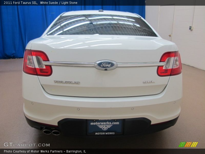 White Suede / Light Stone 2011 Ford Taurus SEL