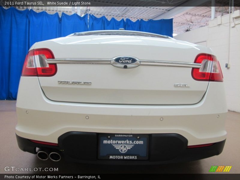 White Suede / Light Stone 2011 Ford Taurus SEL