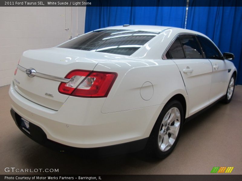 White Suede / Light Stone 2011 Ford Taurus SEL