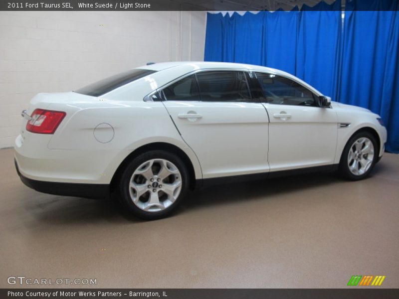 White Suede / Light Stone 2011 Ford Taurus SEL