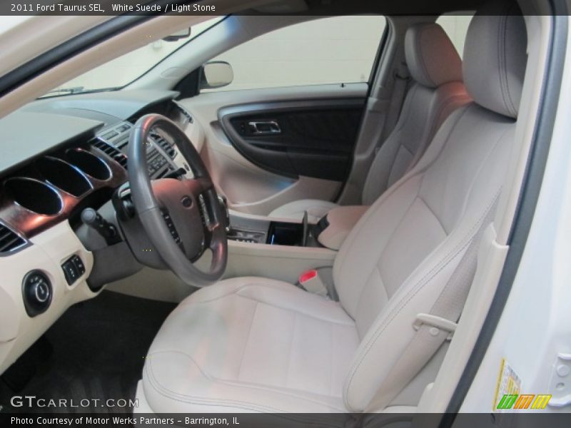 White Suede / Light Stone 2011 Ford Taurus SEL