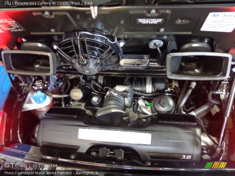 Black / Black 2011 Porsche 911 Carrera 4S Coupe