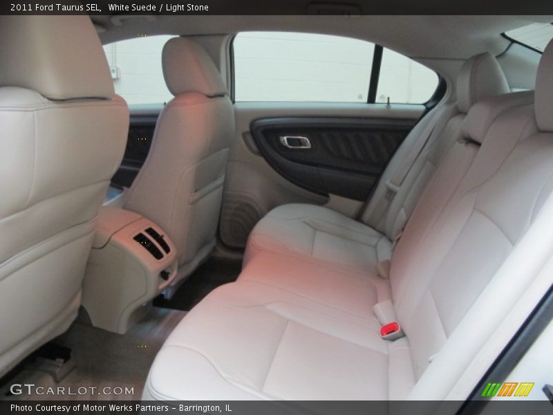 White Suede / Light Stone 2011 Ford Taurus SEL