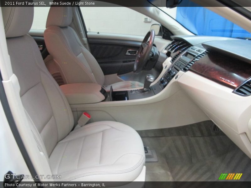 White Suede / Light Stone 2011 Ford Taurus SEL